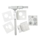 Sizzix Stencil & Stamp Tool Accessory Making Tool Print and Pattern