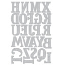 Sizzix Thinlits Die Set 26PK Folk Alphabet by Catherine Pooler