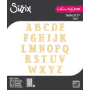 Sizzix Thinlits Die Set 26PK Folk Alphabet by Catherine Pooler