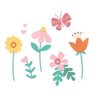 Sizzix Thinlits Die Set 17PK Friendly Florals by Catherine Pooler