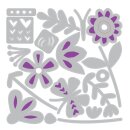 Sizzix Thinlits Die Set 17PK Friendly Florals by Catherine Pooler