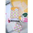 Sizzix Mini Layered Stencils 4PK Print & Pattern Patchework Tile by Catherine Poole