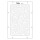 Sizzix A5 Stencil 4PK Words and Numbers by Vicki Boutin