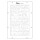 Sizzix A5 Stencil 4PK Words and Numbers by Vicki Boutin