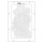 Sizzix A5 Stencil 4PK Stitched Florals by Vicki Boutin