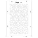 Sizzix A6 Stencil 4PK Background Textures by Vicki Boutin