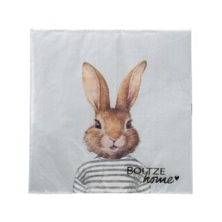 Servietten Hase 33x33cm zu 20 Stück