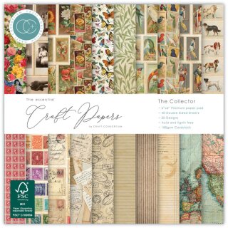The Collector 6x6 Inch Premium Paper Pad 30 Bogen