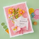 Spellbinders Poppy Song 3D Embossing Folder Favorite Song