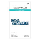 Spellbinders Essentially Yours Sentiments Etched Dies Layered With Sympathy
