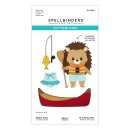 Spellbinders Summer Camp Etched Dies Splash Days