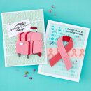 Spellbinders We All Have Baggage Etched Dies Rolling Craft Tote