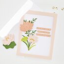 Spellbinders Tranquil Garden Die Set Lotus Flower (DF294)