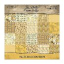 Tim Holtz Palette Collection 12x12 Inch Yellow