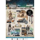 Gearheads Workshop A5 Die-Cut Paper Pad Elements - Studio Light