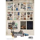 Gearheads Workshop A5 Die-Cut Paper Pad Elements - Studio Light