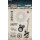 Gearheads Workshop Clear Stamps Gears & Guitar Studio Light