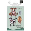 Silikonstempel by Carla Creates Cow on the Farm 16 Stück