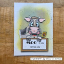 Silikonstempel by Carla Creates Cow on the Farm 16 Stück