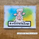 Silikonstempel by Carla Creates Sheep on the Farm 15 Stempel