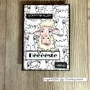 Silikonstempel by Carla Creates Sheep on the Farm 15 Stempel