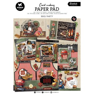 Essentials Cardmaking Pad BBQ Party - Studio Light