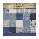 Tim Holtz Palette Collection 12x12 Inch Indigo