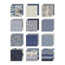 Tim Holtz Palette Collection 12x12 Inch Indigo