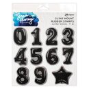 Simon Hurley create. Cling Mount Stamp Number Balloons