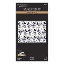 Spellbinders Classic Mouse Wedding Press und Foil Plate Happiest Place