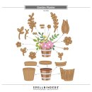 Spellbinders Summertime Etched Dies Garden Planter by Lisa Horton