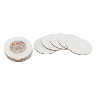 Malkarton, Rund zu 10 Stück,100mm, 3mm