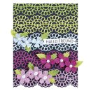 Spellbinders German Sentiments BetterPress Plate & Die Set