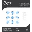 Mini Layered Stencils by Sizzix Print & Pattern...