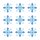 Mini Layered Stencils by Sizzix Print & Pattern Fanciful Snowflakes (2pcs)
