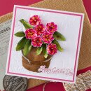 Serenity Garden Etched Dies Primrose by Susan Tierney-Cockburn