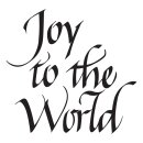 Spellbinders Upright Italic Holiday Sentiments Press + Foil Plate Joy to the World by Paul Antonio