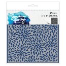 Simon Hurley create. Layering Stencils 6x6 Inch Painted...
