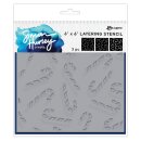 Simon Hurley create. Layering Stencils 6x6 Inch Candy...