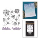 Spellbinders Create Your Way Holiday Press + Foil Plate & Die Set Winter Peace