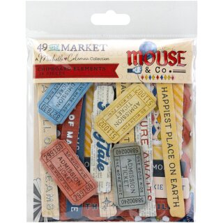 Mouse & Co. Chipboard Set by Michelle Coleman