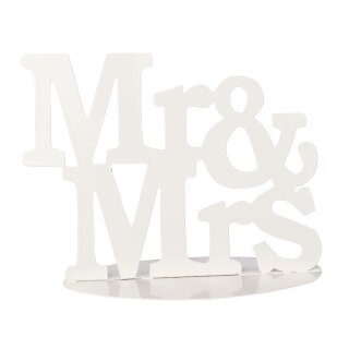 Mr. & Mrs. Deko, weiss, ca. 14 cm