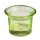 10 St. Teelichtglas 6,5x4,5cm grün