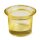 10 St. Teelichtglas 6,5x4,5cm gelb