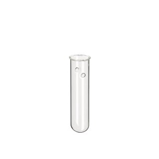 10 St. Reagenzglas mit Loch 10x2.5cm