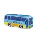 Reise-Bus 7,4 x 2,1 x 3 cm