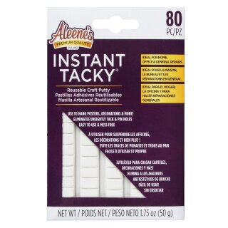 Instant Tacky Klebe-Knete 80 Stück (50g)