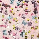 Glorex Glitter Glue 53ml Confetti Schmetterling Multicolor