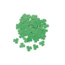 Glorex Pailletten Kleeblatt grün