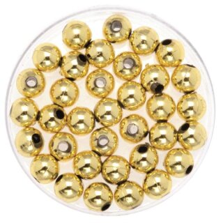 Glorex Dekoperlen 75 g 6mm goldfarben